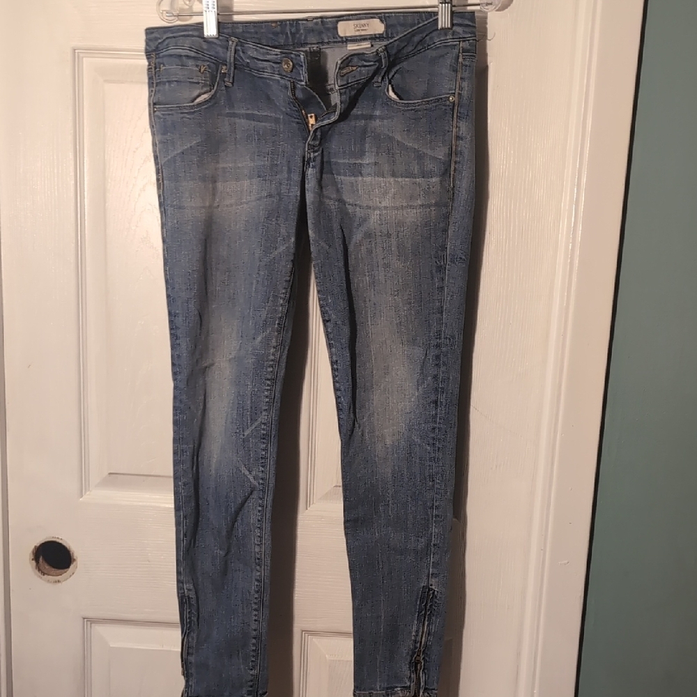 H&M Women's Skinny Jeans in Blue
